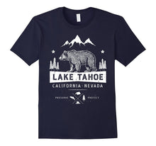 Lake Tahoe California Nevada Vintage Bear T Shirt Men Women