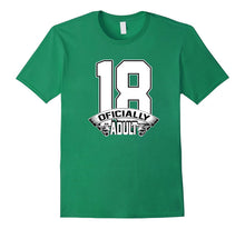 18th Birthday Officially an Adult Now White T-Shirt