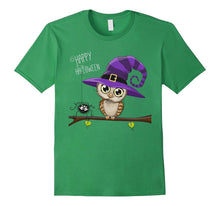 Halloween Owl T-Shirt Happy Halloween Tee