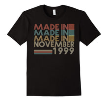 Retro Made in November Nov 1999 , 18th Gift 18 Years Old