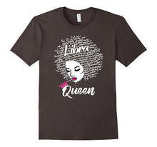 Libra Zodiac Birthday Afro Gift T-Shirt for Black Women