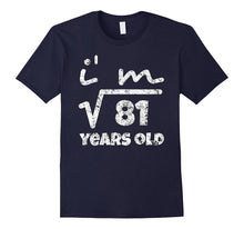 Square Root of 81: 9th Birthday 9 Years Old T-Shirt
