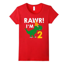 2nd Birthday Boy of Dinosaurs T-Shirt 2 Years Old Dinosaurs