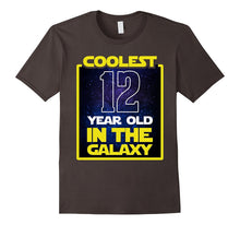 Coolest 12 Years Old in the Galaxy Funny 12nd Birthday Shirt