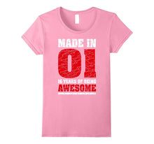 16th Birthday Gift T-Shirts Made in 01 Cute 16 Years Old Gif