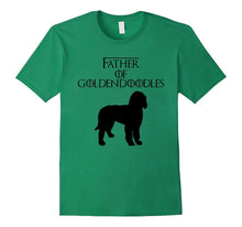 Mens Father of Goldendoodles | Fur Dad | Dog Lover T-Shirt & Gift