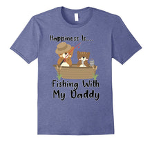 Happiness Is Fishing With My Daddy T-Shirt Bears Camping