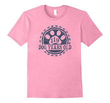 119 Dog Years Old 17 Human Yrs Old 17th Birthday Gift Shirt