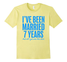 7 Years Married Anniversary 7th Year Wedding Gift T-Shirt