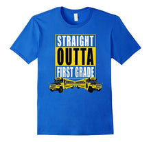First Grade T-Shirt Straight Outta First Grade Tee Shirt