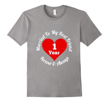 1 Year Wedding Anniversary T-Shirt 1st Married Best Friend
