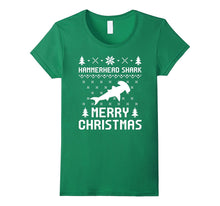 Hammerhead Shark Christmas T-Shirt, Ugly Christmas Sweater