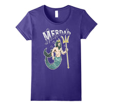 Merdad T-Shirt Mermaid Dad Tee Shirt