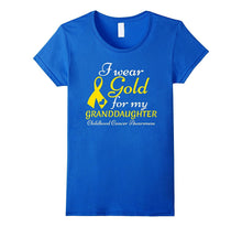 I Wear Gold for My Granddaughter -Childhood Cancer Awareness