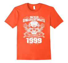 Made in 1999 18th Birthday 18 Years Old Gift T-Shirt