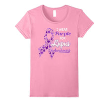 I Wear Purple for Lupus Awareness Shirt