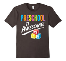 School Teacher Shirt Preschool Is Awesome ABC Blocks Tee