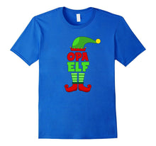 Opa Elf T Shirt - Funny Holiday Christmas Gift Tee