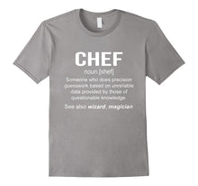 Funny Chef Meaning Shirt - Chef Noun Definition