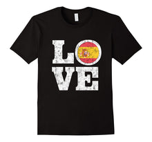 Spain Love T-Shirt Spanish Flag Distressed Tee
