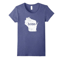 Distressed Wisconsin Home Shirt Wisconsin Shirt
