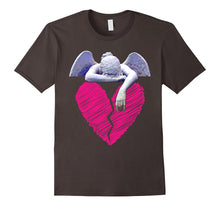 Angel of Grief and Broken Heart Tribute T Shirt Remembrance