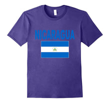 Nicaragua Flag T-Shirt Nicaraguan Fashion Unisex Top Tee