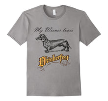 My Wiener Loves Oktoberfest Dachshund Wiener Dog Shirt
