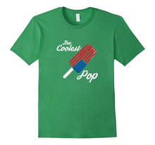 The Coolest Pop Patriotic Flag T-Shirt Funny for Dad Men