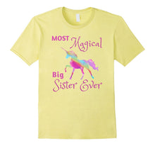 Adorable Most Magical Big Sister Ever Unicorn Shirt