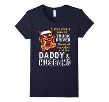 Dad Is a Truck Driver. Funny Driver Tshirt. Fathers Day Gift