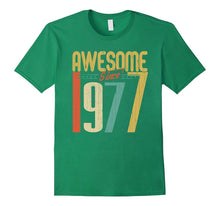 Awesome Since 1977 T-Shirt 40 Years Old 40th Birthday Tee