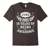 12 Year Old Awesome B-Day Gift Tee Born in June 2005 T-Shirt