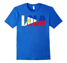 Men's Lolo T-Shirt Tee Shirt Filipino Flag Grandfather Grandpa