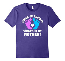 Sister or Brother What's in My Mother Gender Party T-Shirt