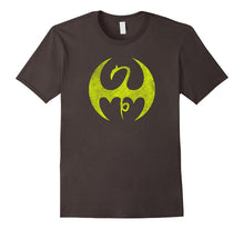 Marvel Iron Fist Distressed Dragon Logo Graphic T-Shirt