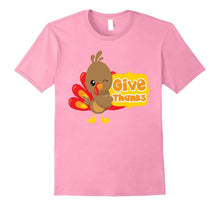 Funny Turkey Thanksgiving Shirt Give Thanks Kids Teacher Mom
