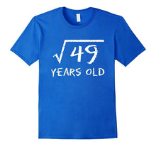 Square Root of 49: 7th Birthday 7 Years Old T-Shirt