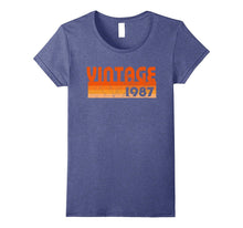 Retro Vintage 1987 T-Shirt 30 Yrs Old Bday 30th Birthday Tee