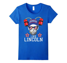 Drinkin' Like Lincoln - Funny July 4th Shirt Design!