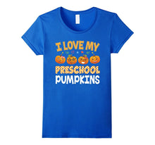 I Love My Preschoolers Pumpkins Preschool Teacher T-Shirt