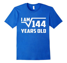 Square Root of 144 Shirt Best Gifts for 12 Year Old Boy,Girl