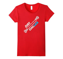Just ChillLAX Lacrosse T-Shirt | Blue