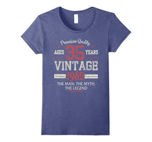 Legends Are Born in 1982 Aged 35 Years Old Vintage Awesome