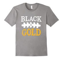 Black & Gold Pittsburgh Football Fan Shirt