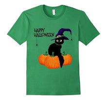 Happy Halloween Black Cat T-Shirt