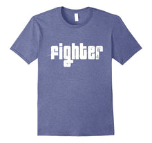 FIGHTER Cool Typographic T-Shirt