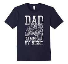 Dad by Day Gamer by Night Novelty T-Shirt