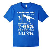 Imagine a T-Rex Trying to Block Volleyball Gift T-Shirt