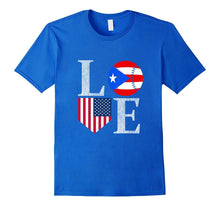 Puerto Rican Love Baseball Home USA Boricua Flag Ball Shirt